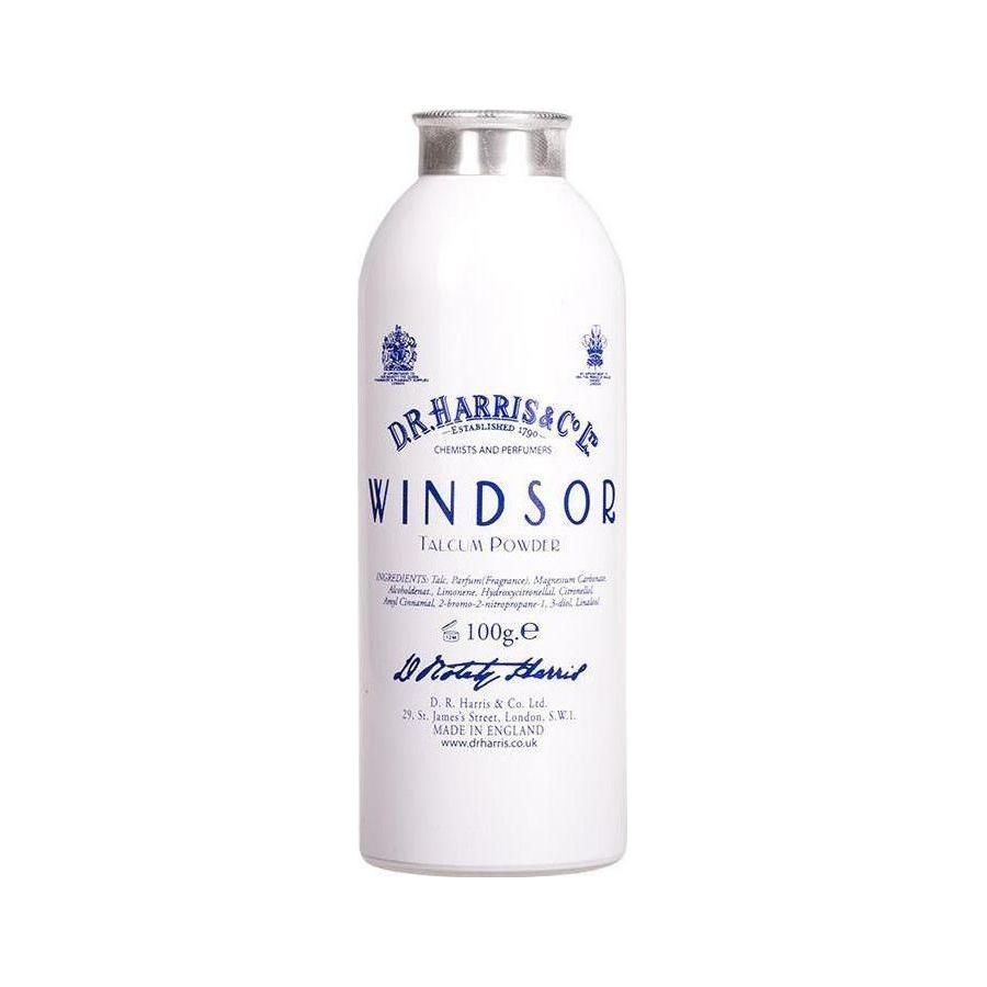 D.R. Harris Windsor Talco Corpo Profumato 100 g Fresco