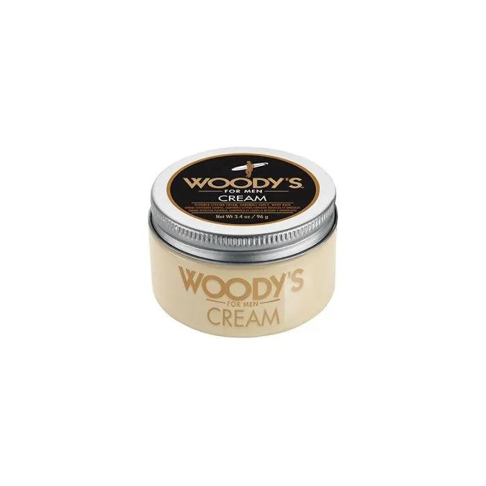 Woody's for Men crema capelli styling tenuta flessibile 3.4oz