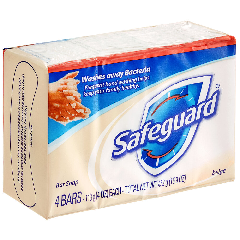 Safeguard Bath Saponetta Antibatterica Beige 4 Oz