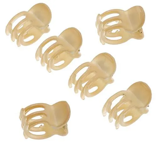 Camila Paris CP3084 Mini Mollette Capelli Beige 6 Pezzi