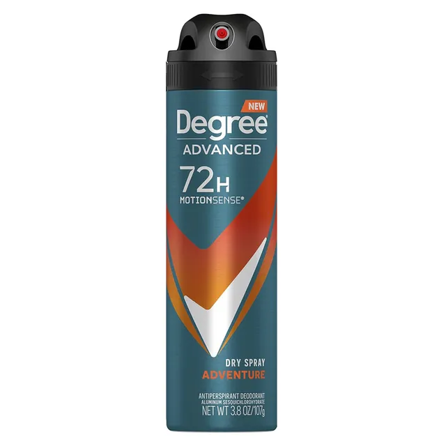 Degree Men Adventure spray secco uomo 72h legnoso