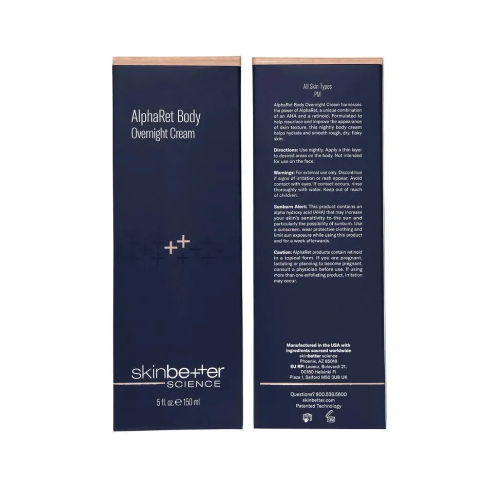 Skinbetter AlphaRet crema corpo notte 150 ml rassodante
