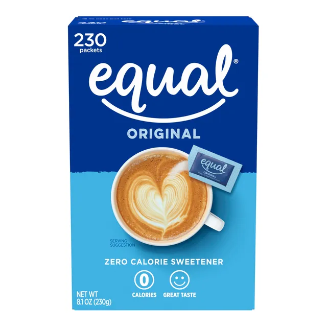 Equal dolcificante zero calorie 230 bustine per caffè e tè