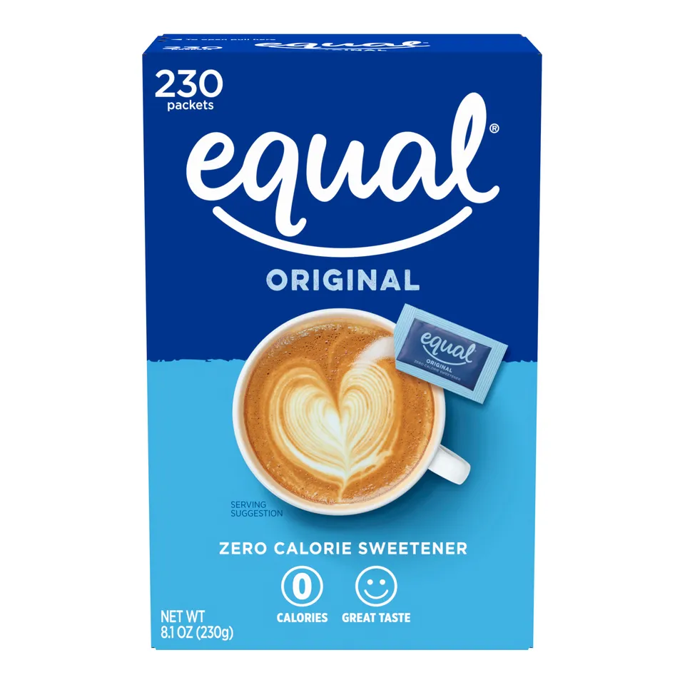 Equal dolcificante zero calorie 230 bustine per caffè e tè