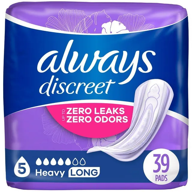 Always Discreet assorbenti incontinenza heavy lunghi donna