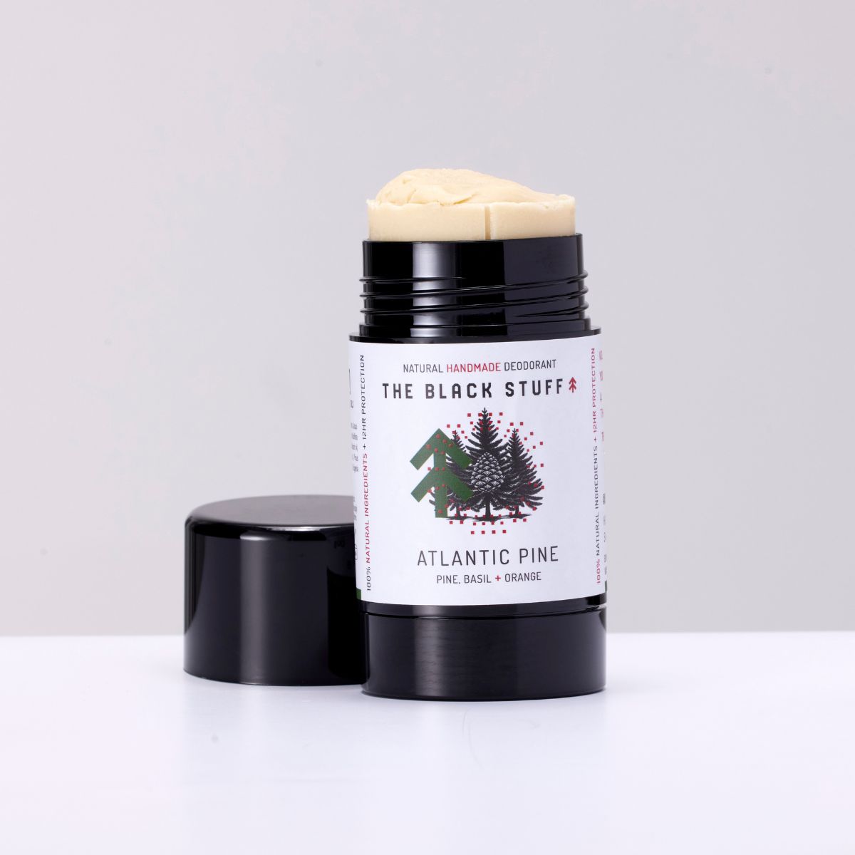 The Black Stuff Atlantic Pine Deodorante solido basilico pino