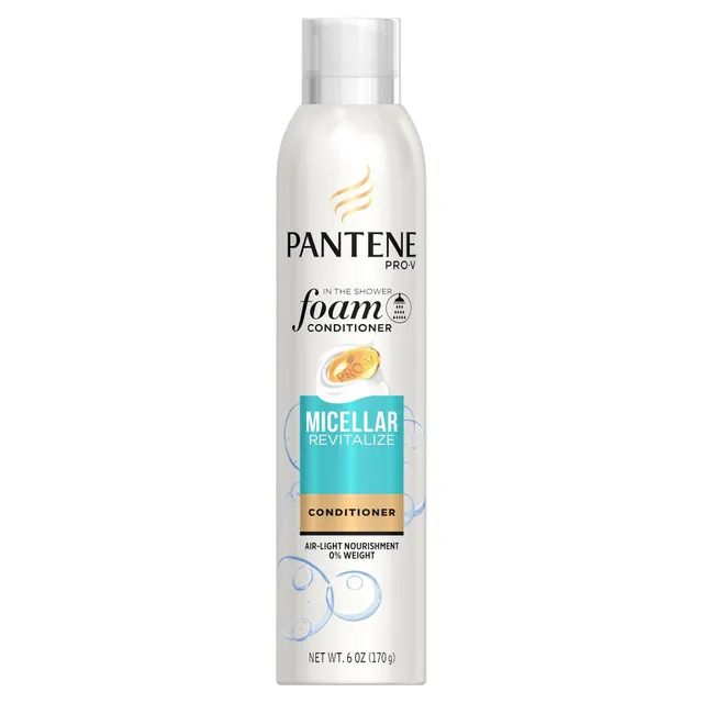 Pantene Micellar Revitalize balsamo schiuma capelli fini 177 ml