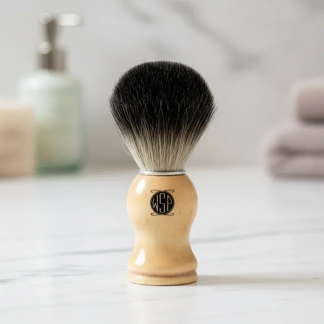 Wet Shaving Products Essential pennello barba tasso nero 21mm