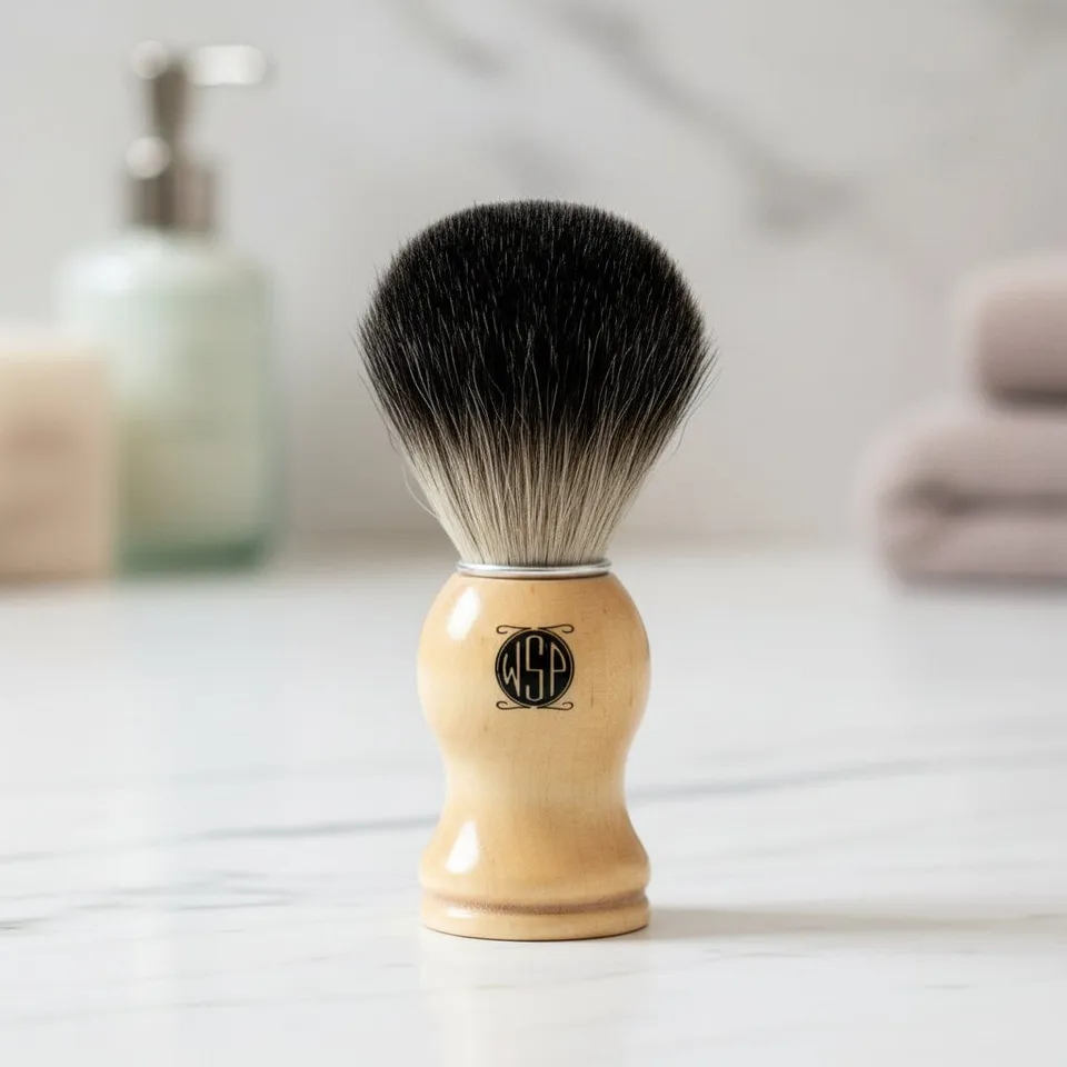 Wet Shaving Products Essential pennello barba tasso nero 21mm