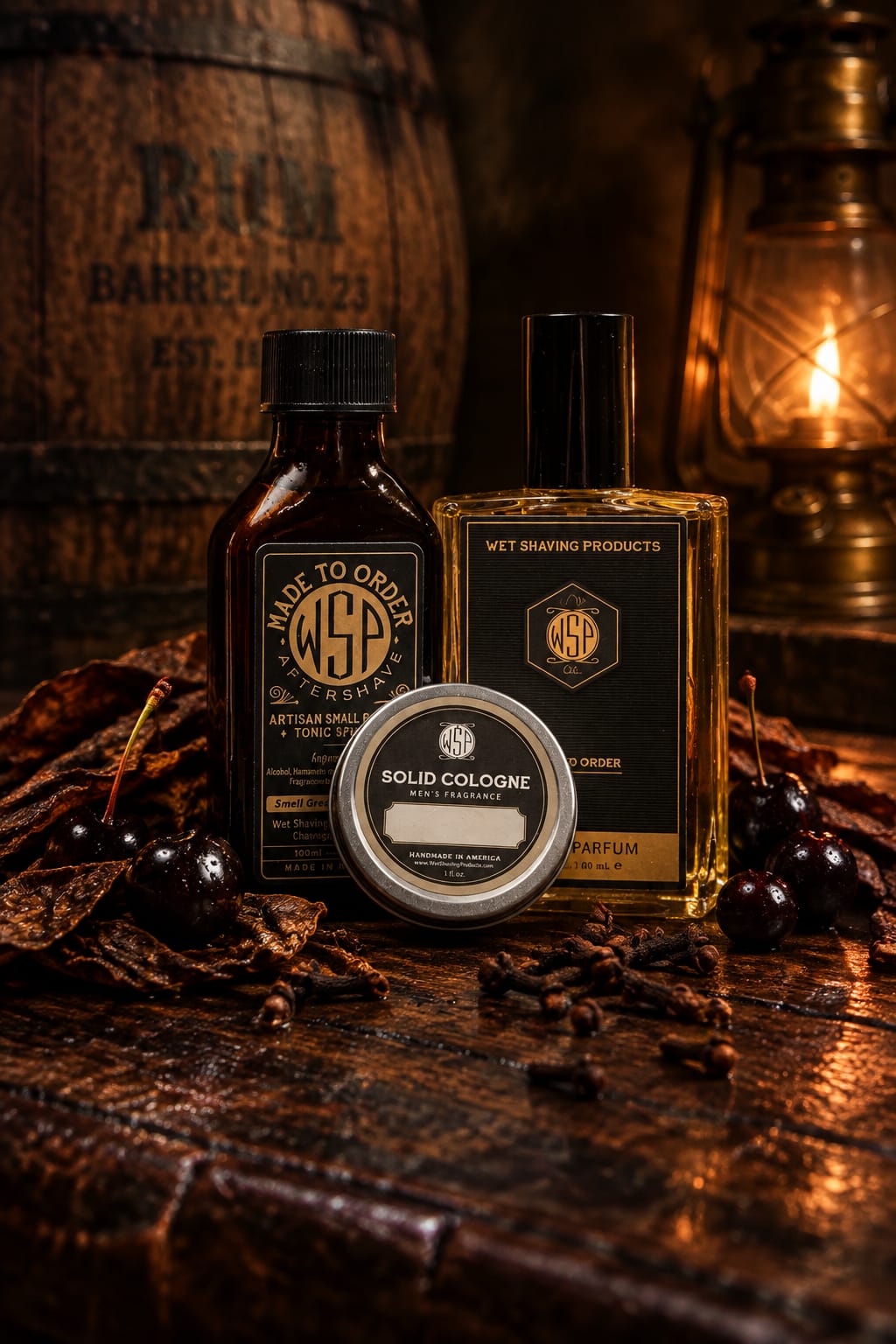 Wet Shaving Products Blackbeard Eau de Parfum 100 ml tabacco e ciliegia