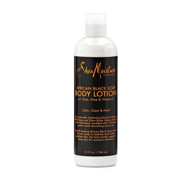 SheaMoisture African Black Soap Lozione Corpo 384 ml