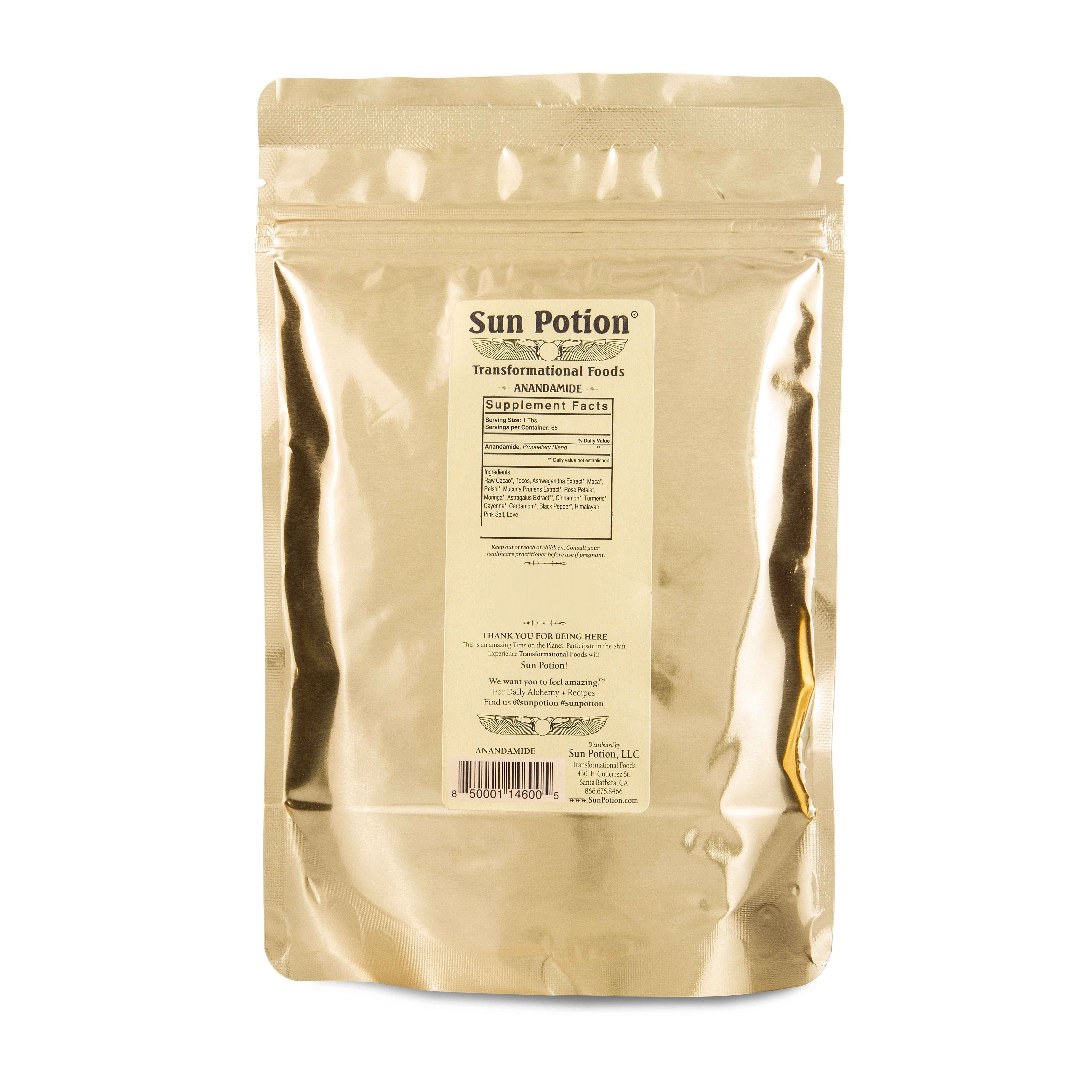 Sun Potion Anandamide mix cacao adattogeno 222 g spezie