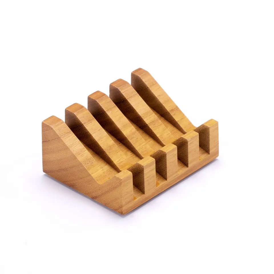 The Black Stuff Accessories portasapone Teak Diagonal