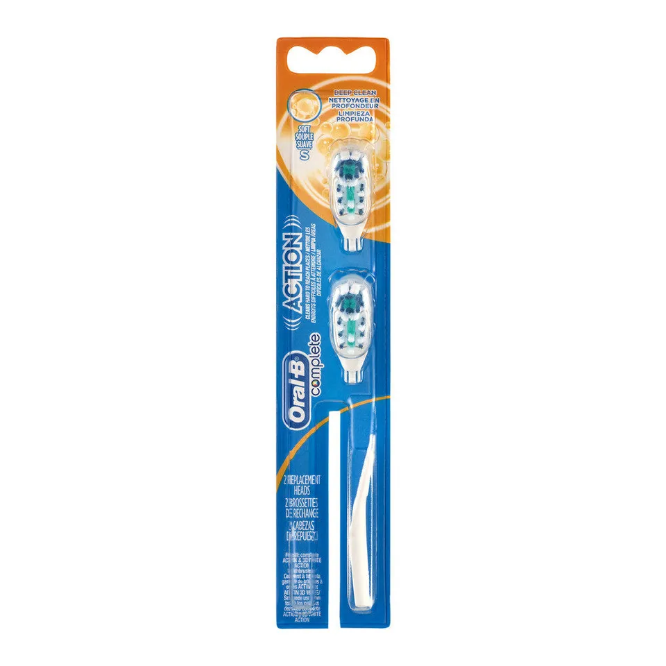 Oral-B Complete Deep Clean Testine Ricambio Pulizia Profonda