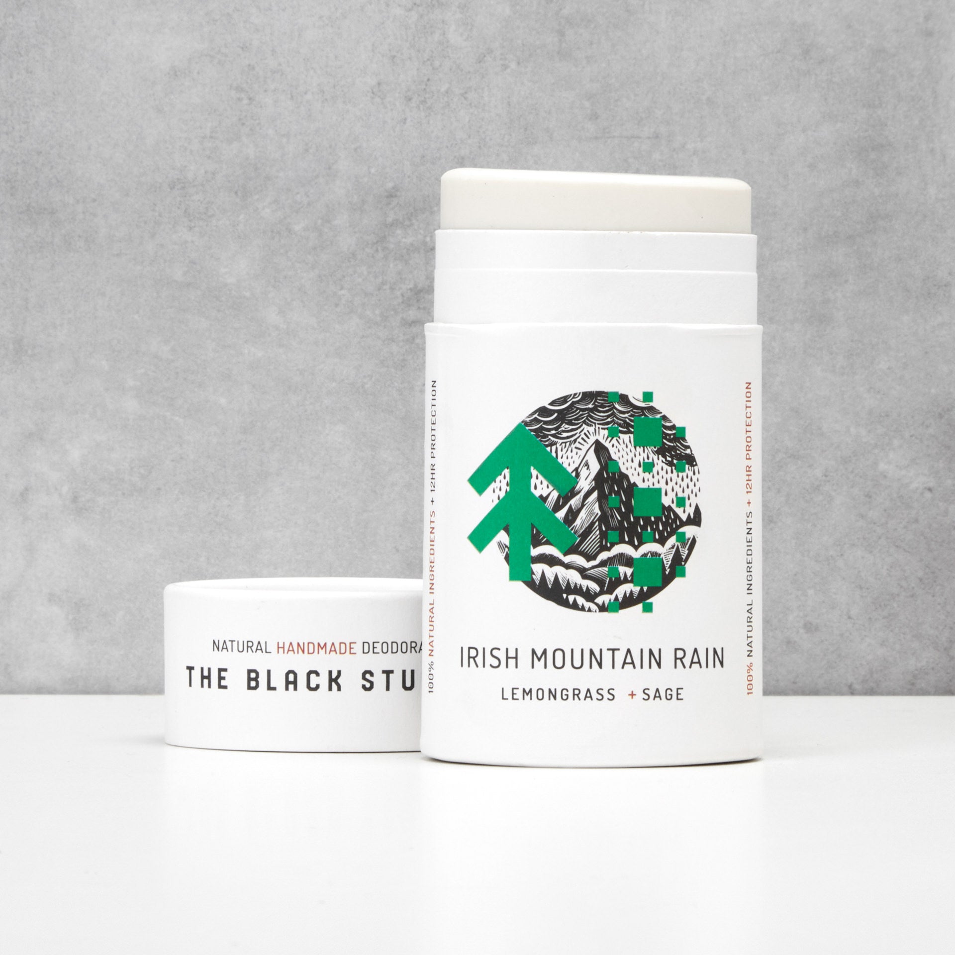 The Black Stuff Irish Mountain Rain deodorante solido