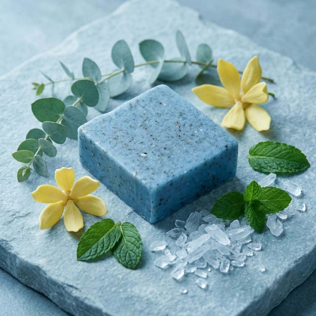 The Black Stuff Eucalyptus on Ice Sapone Esfoliante 150 g