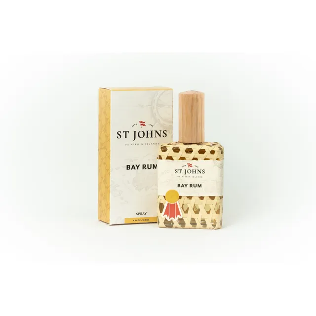 St Johns Bay Rum Profumo Uomo Spray 4 Oz Speziato