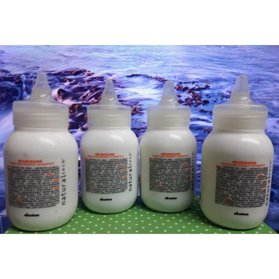 Davines Naturaltech Shampoo Nutriente 4x75 ml Capelli Secchi