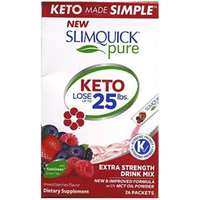 SlimQuick Pure Extra Strength drink frutti di bosco bustine