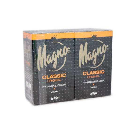 La Toja Magno Classic Saponetta Mani 2x125g Nero Profumato