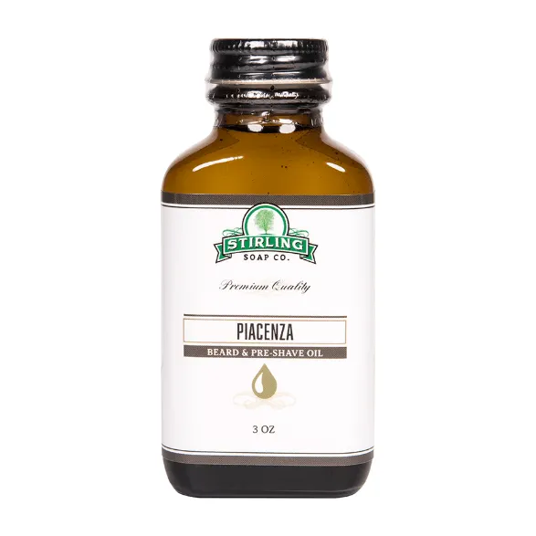 Stirling Soap Piacenza Olio Barba e Prebarba Agrumi 90 ml