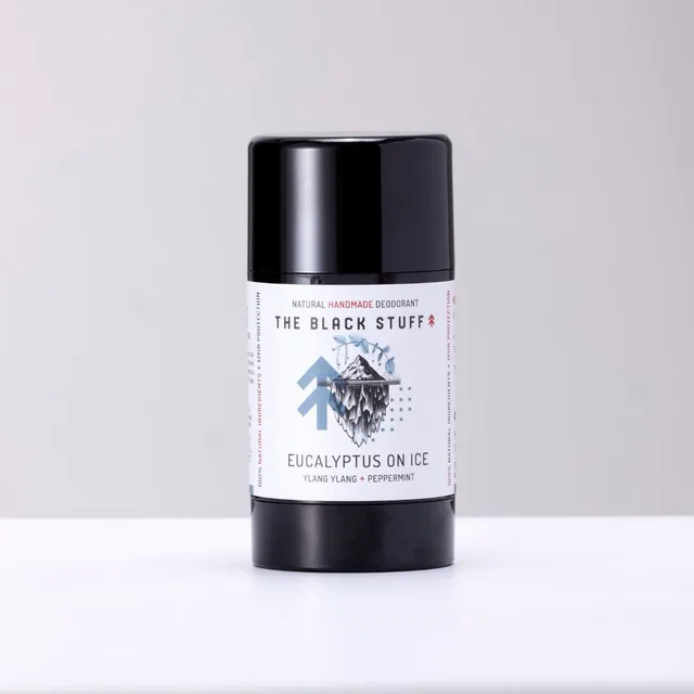 The Black Stuff Natural Deodorant deodorante Eucalyptus on Ice mentolo