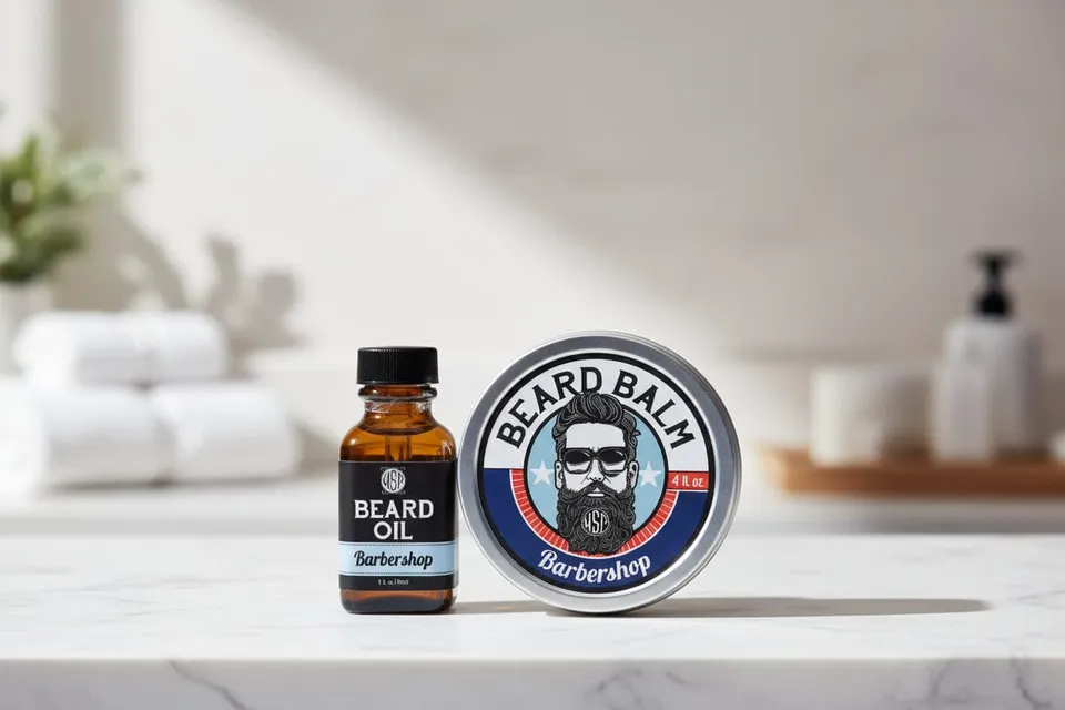 Wet Shaving Products Barbershop kit barba olio+balsamo starter