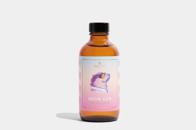 Noble Otter Neon Sun dopobarba 4oz lime patchouli