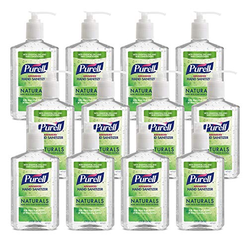 Purell Naturals Gel Igienizzante Mani 354 ml oli essenziali