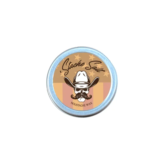 Cowboy Medium Hold cera barba tenuta media 1oz bacon e chiodi