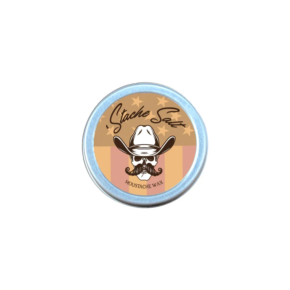 Cowboy Medium Hold cera barba tenuta media 1oz bacon e chiodi