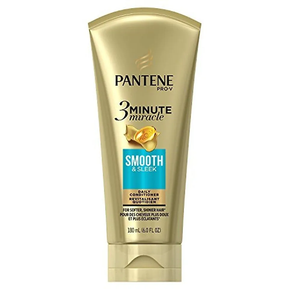 Pantene Smooth & Sleek 3 Minute Miracle balsamo 177 ml lisciante