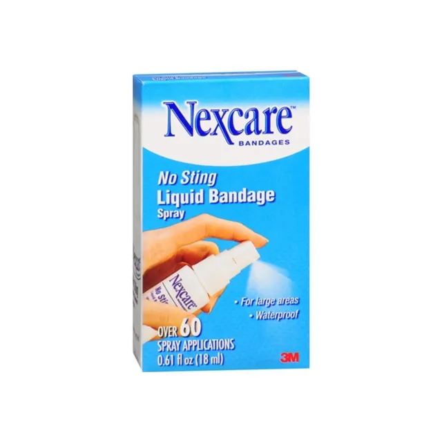Nexcare No Sting cerotto liquido spray 0.61 fl oz