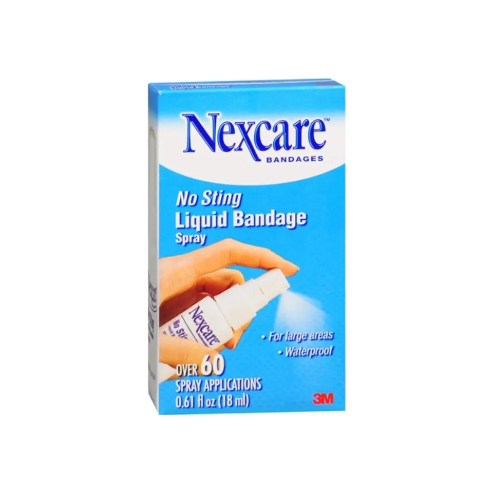 Nexcare No Sting cerotto liquido spray 0.61 fl oz