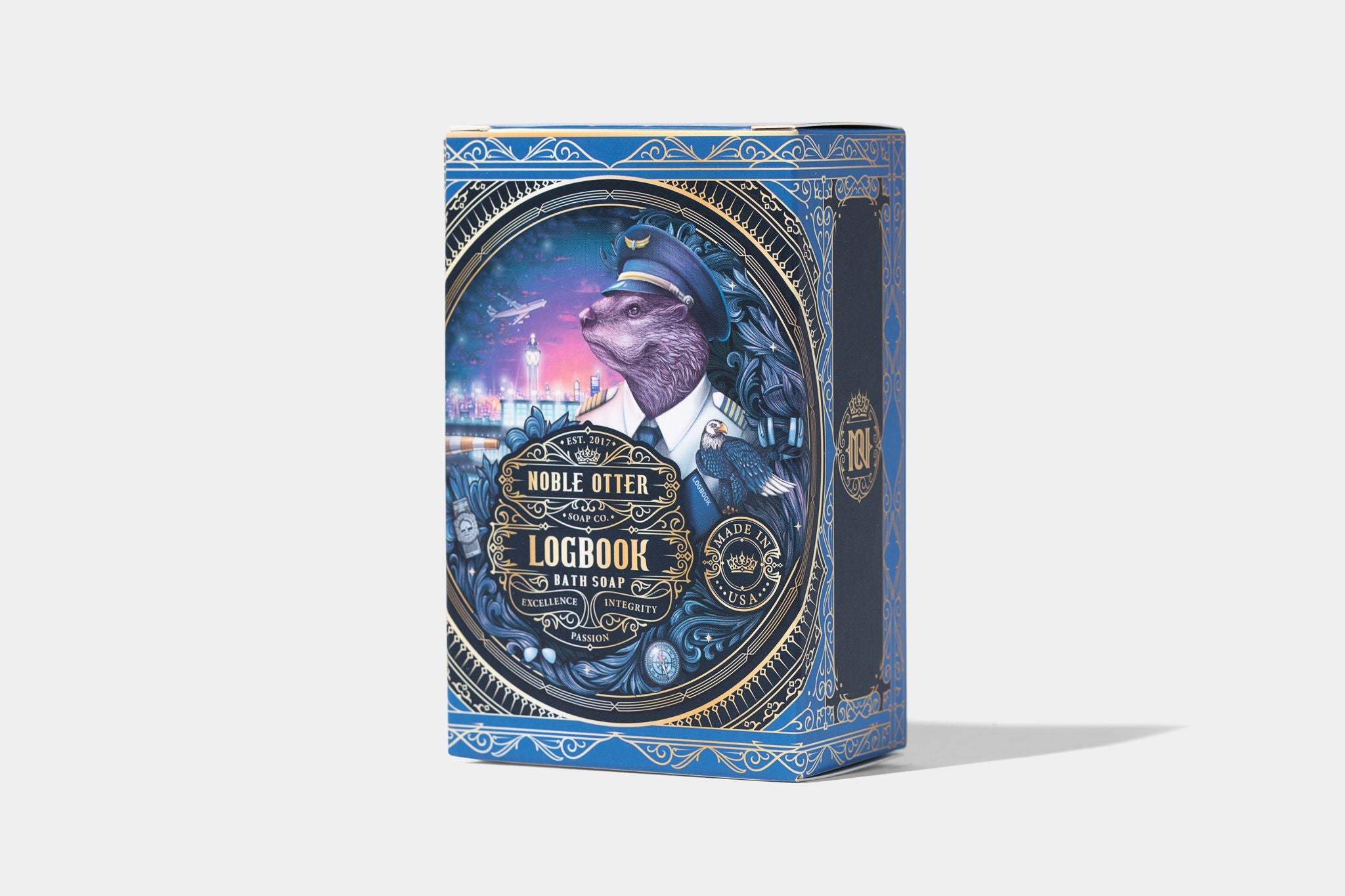 Noble Otter Logbook saponetta corpo fougère legnosa 212 g