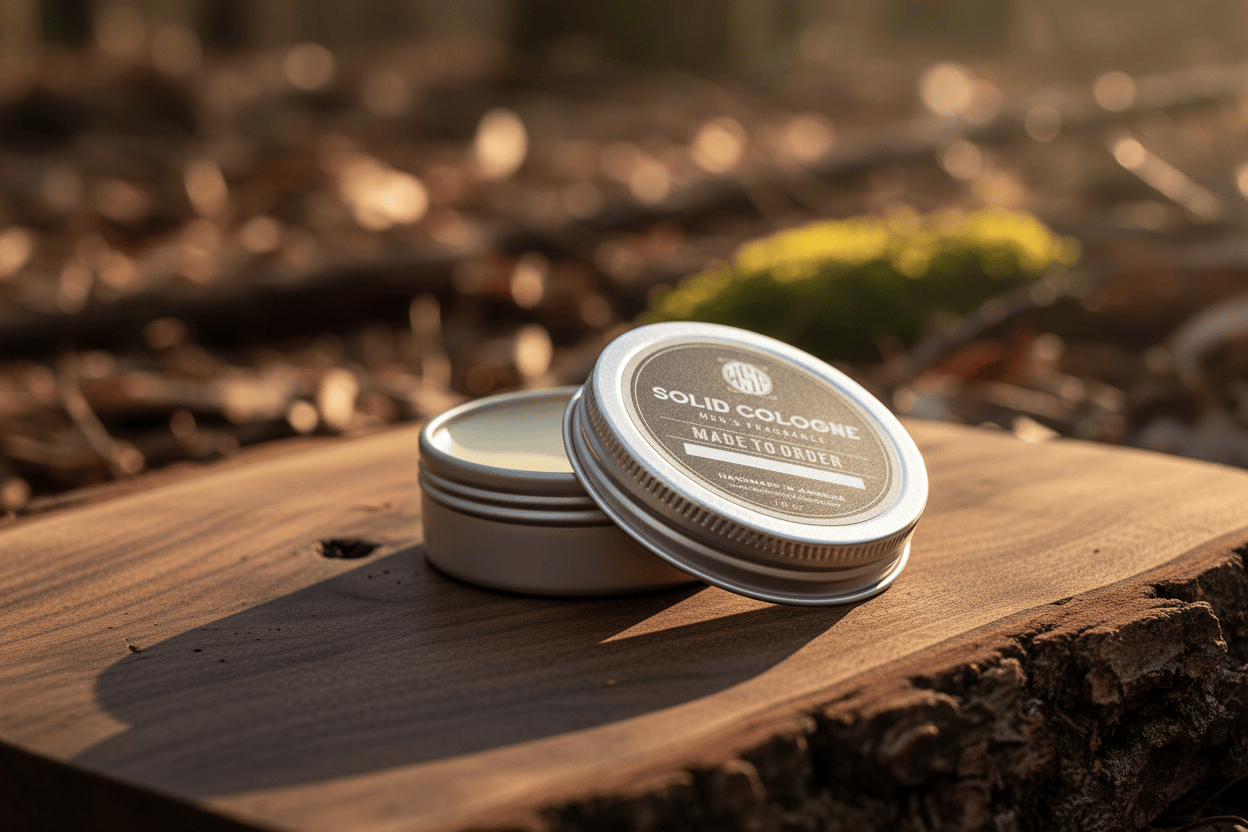 Wet Shaving Products Solid Cologne profumo solido uomo Midnight