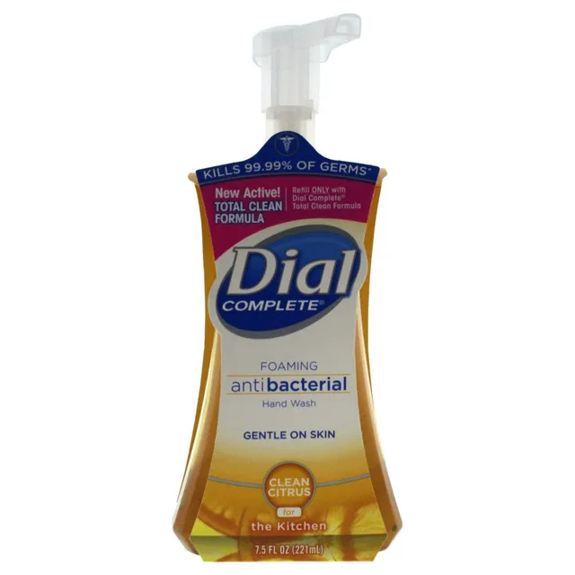 Dial Complete sapone mani schiuma antibatterico agrumi cucina