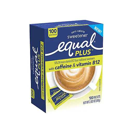Equal Plus dolcificante con caffeina per bevande calde