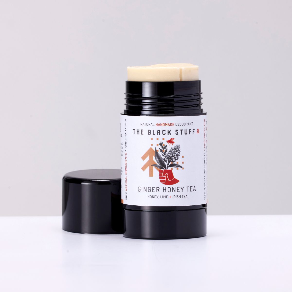 The Black Stuff Ginger Honey Tea deodorante naturale uomo