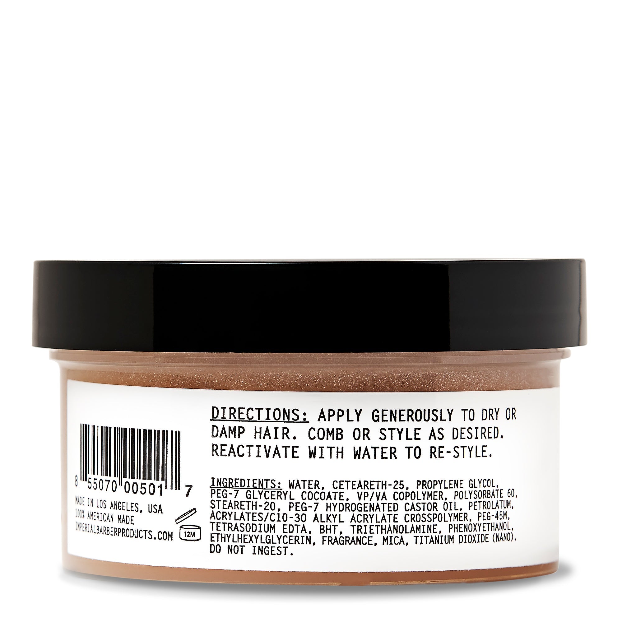 Pasteur Hair Care Fiber Pomade pasta capelli 6oz tenuta media