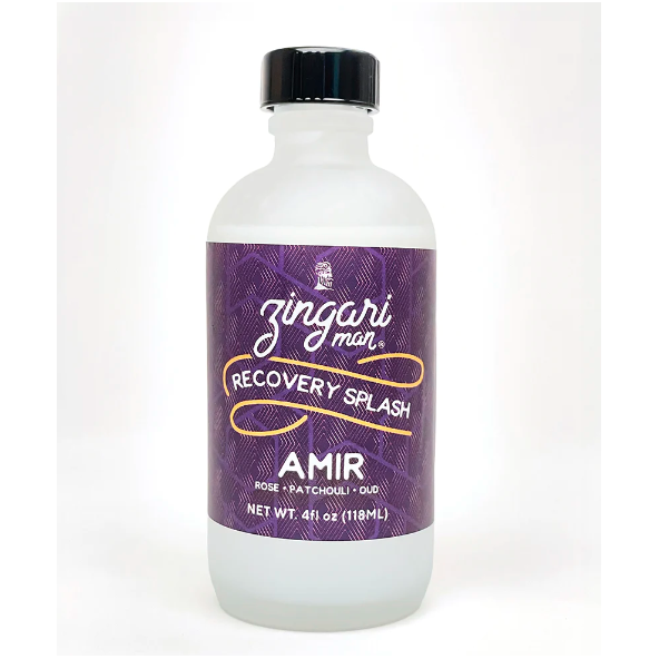 Zingari Man Amir sapone barba + splash oud rosa