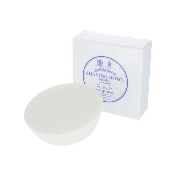 D.R. Harris Lavender Bowl Refill 100g Sapone Barba Lavanda