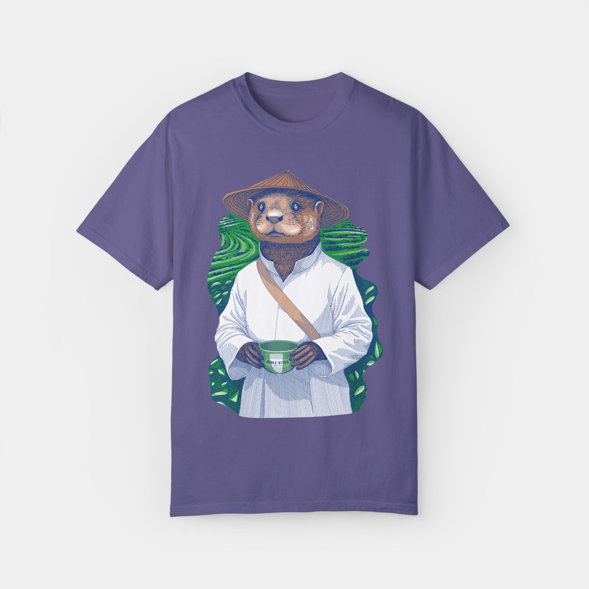 Noble Otter Jasmine Tranquility T-Shirt maglietta cotone bianca