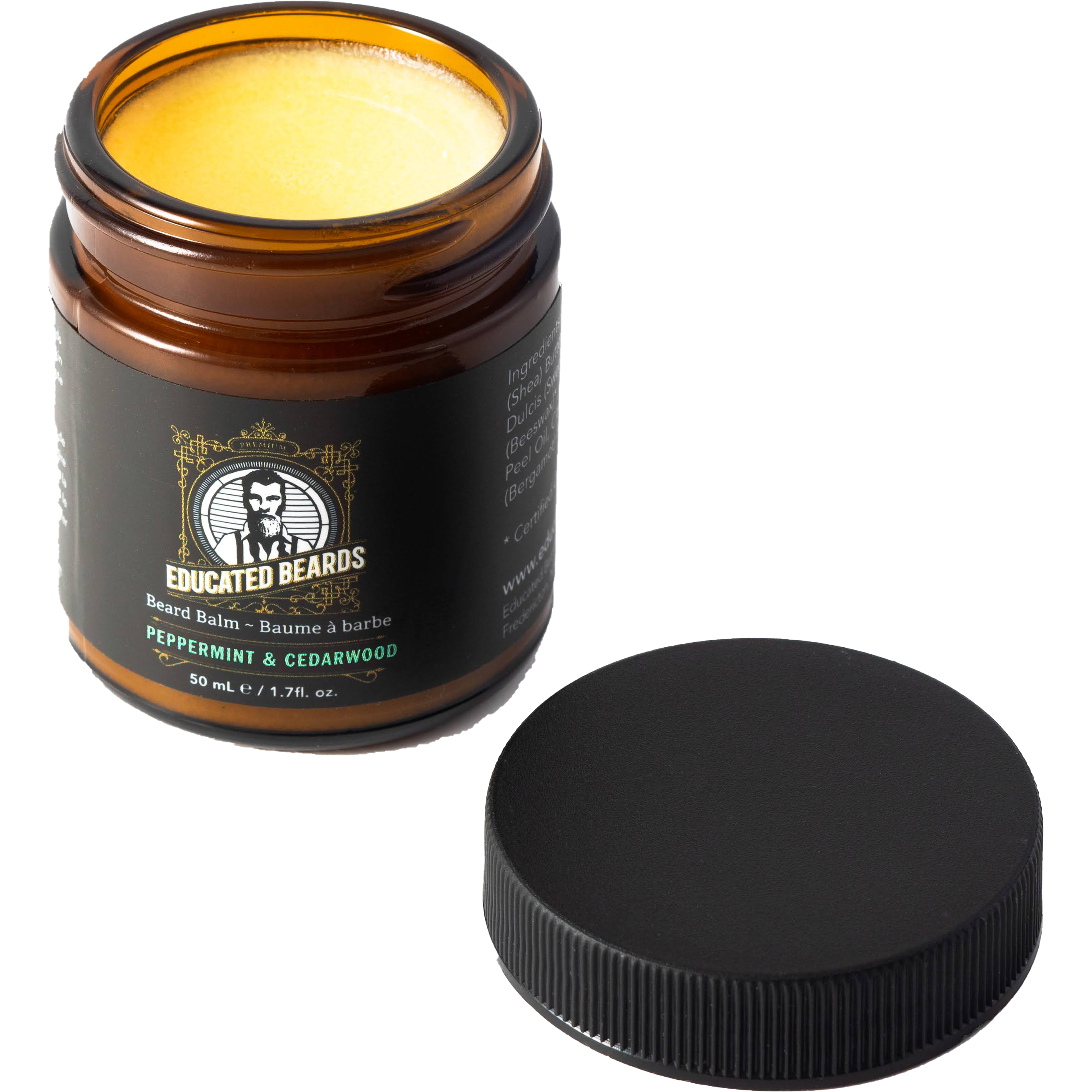 Educated Beards balsamo barba menta e cedro 50 ml