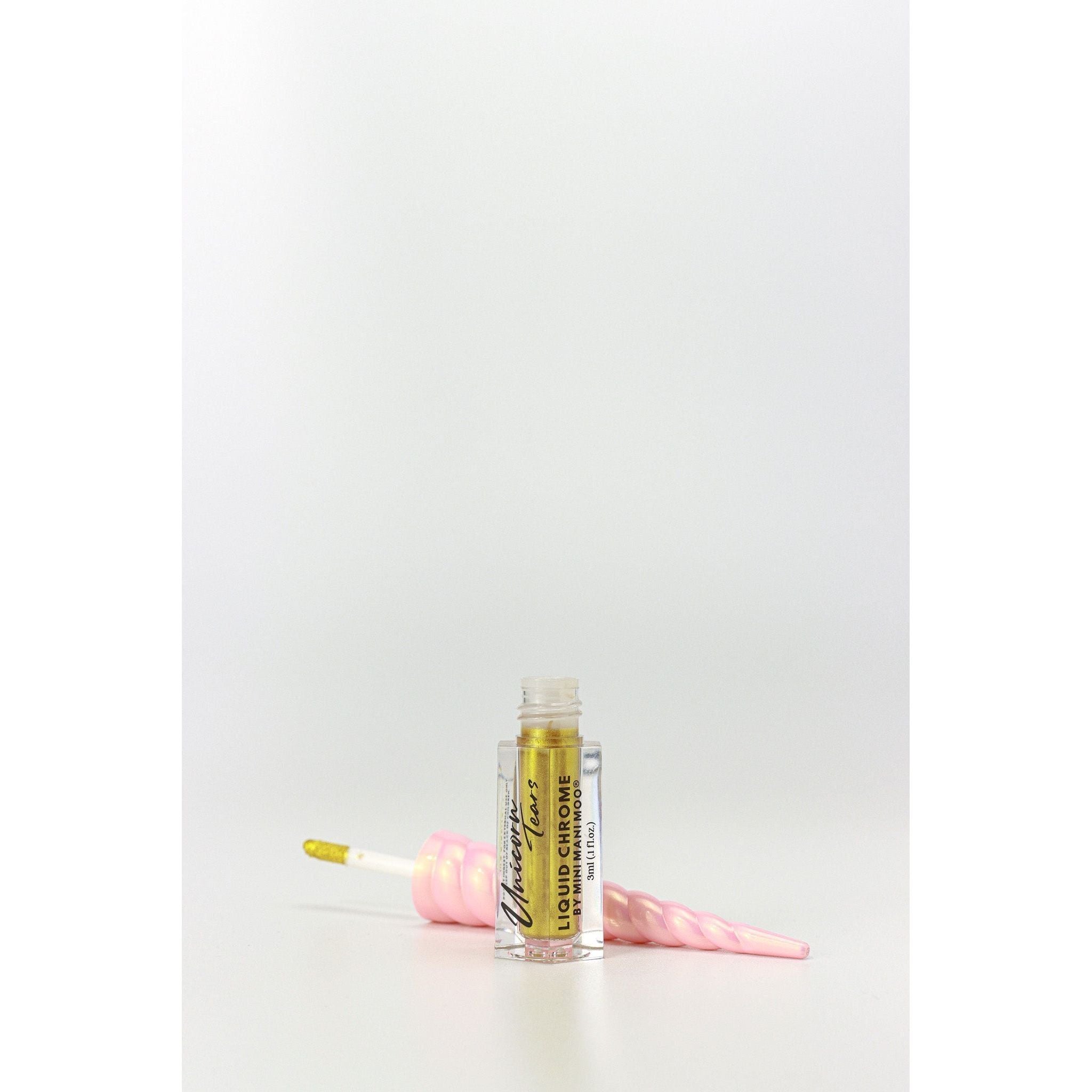 Unicorn Tears Liquid Chrome smalto oro trucco 3 in 1