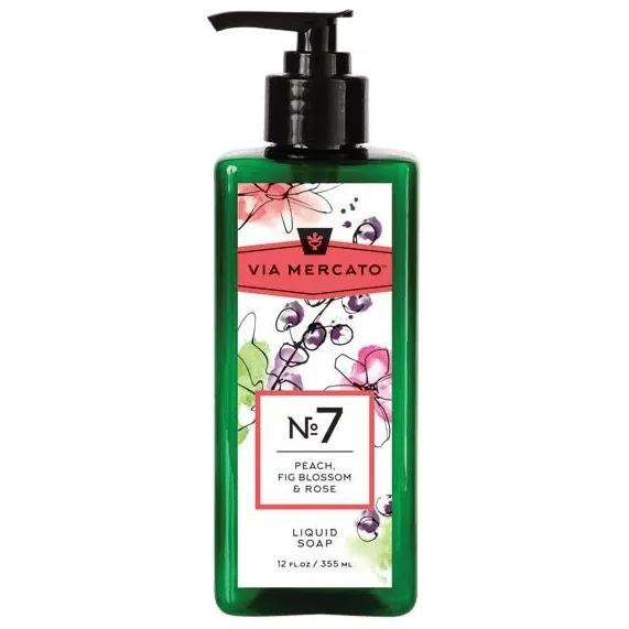 Via Mercato Nro 7 sapone liquido 355 ml pesca