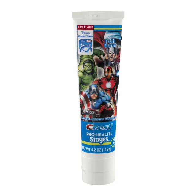 Crest Pro-Health Stages Avengers dentifricio bambini frutta 119g