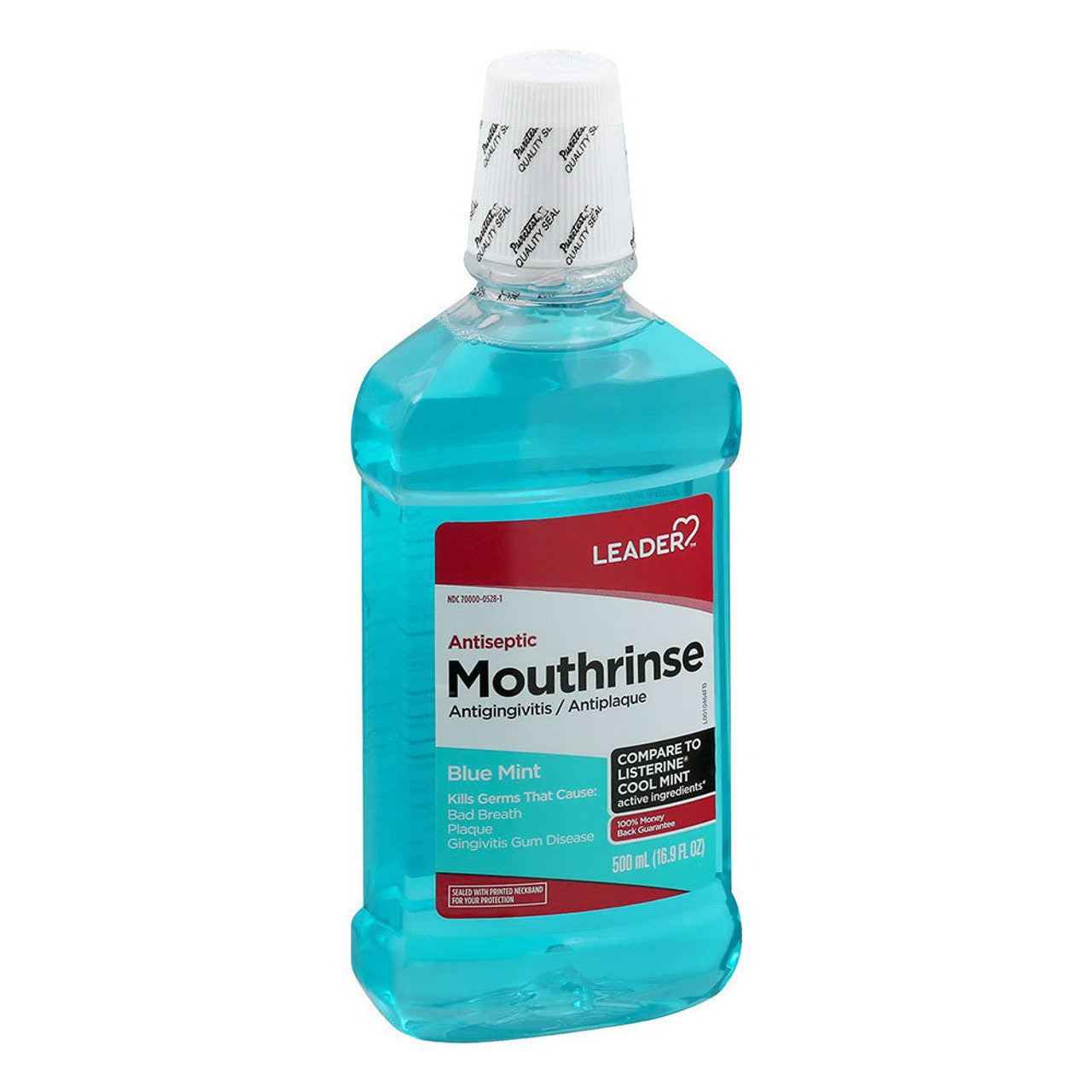 Leader Antiseptic Blue Mint collutorio menta 500 ml