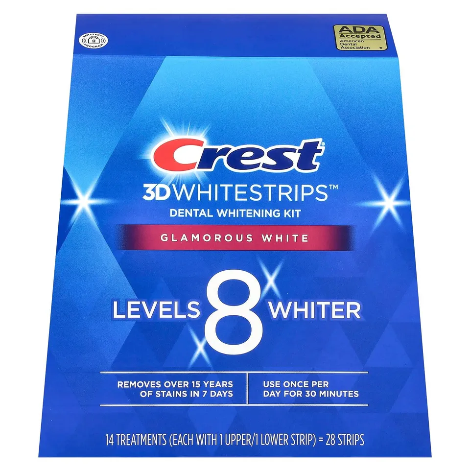 Crest 3D Whitestrips Glamorous White strisce 14 trattamenti