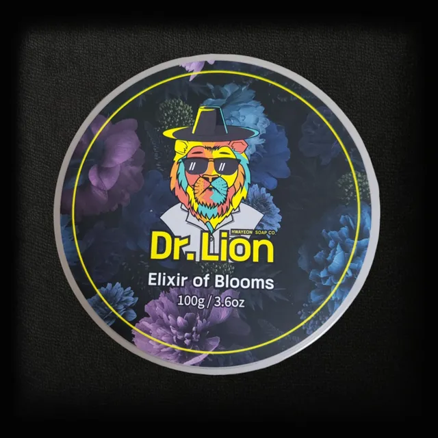 Dr. Lion Elixir of Blooms set rasatura sapone + dopobarba analcolico